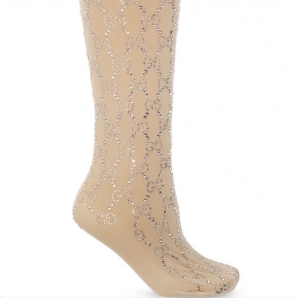 Gucci Crystal Socks